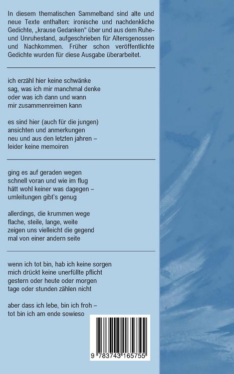Produktbild: Leider Keine Memoiren