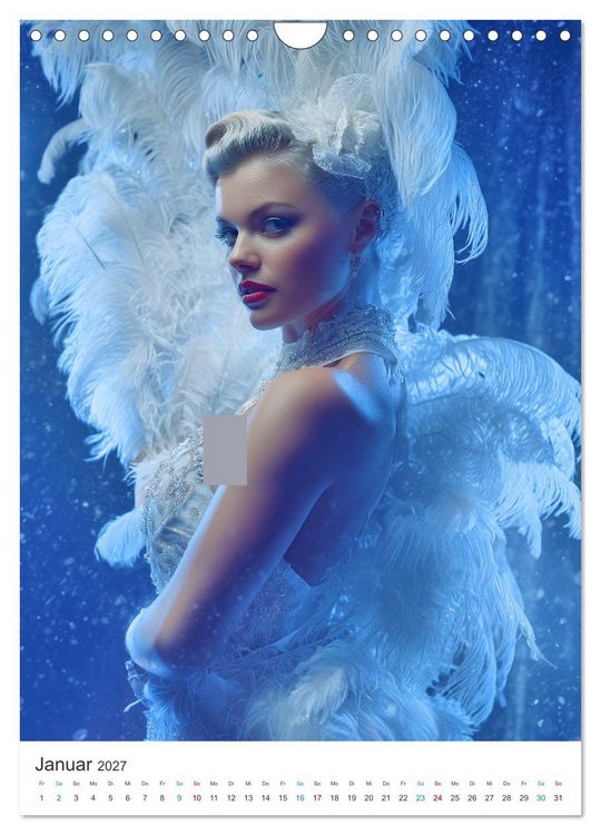 Produktbild: The Art of Burlesque (Wandkalender 2027 DIN A4 hoch), CALVENDO Monatskalender