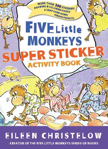 Produktbild: Stickers-5 Little Monkeys Supe