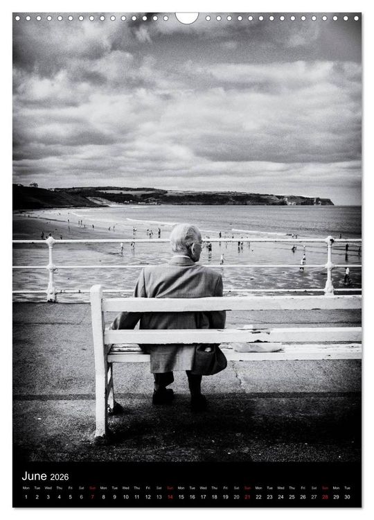 Produktbild: Journeys - Black & White (Wall Calendar 2026 DIN A3 portrait), CALVENDO 12 Month Wall Calendar