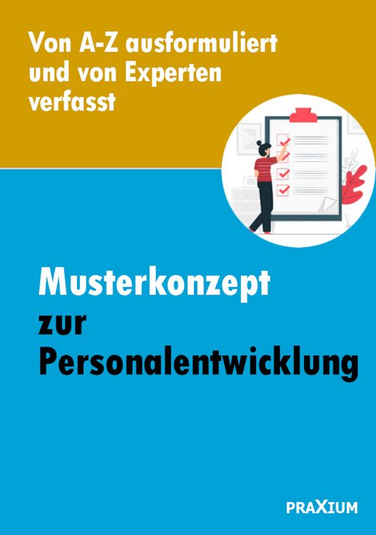 Produktbild: Musterkonzept zur Personalentwicklung