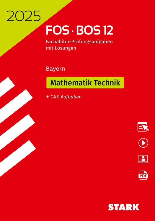 Bild vom Artikel STARK Abiturprüfung Mathe Tchn.12. Kl. FOS/BOS BY 2025 vom Autor 