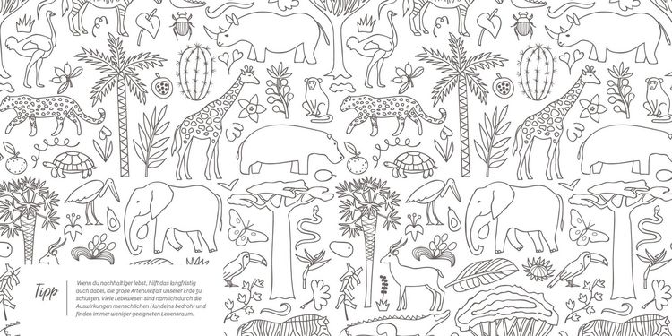 Produktbild: Save the Planet &ndash; Das Ausmalbuch &ndash; Colors for Future!