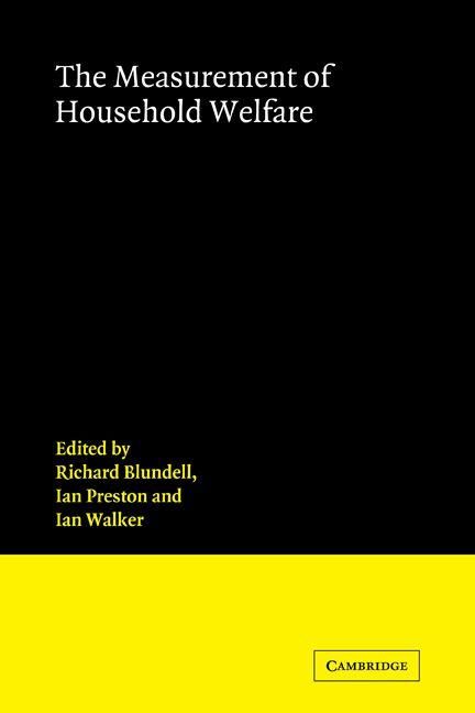 Produktbild: The Measurement of Household Welfare