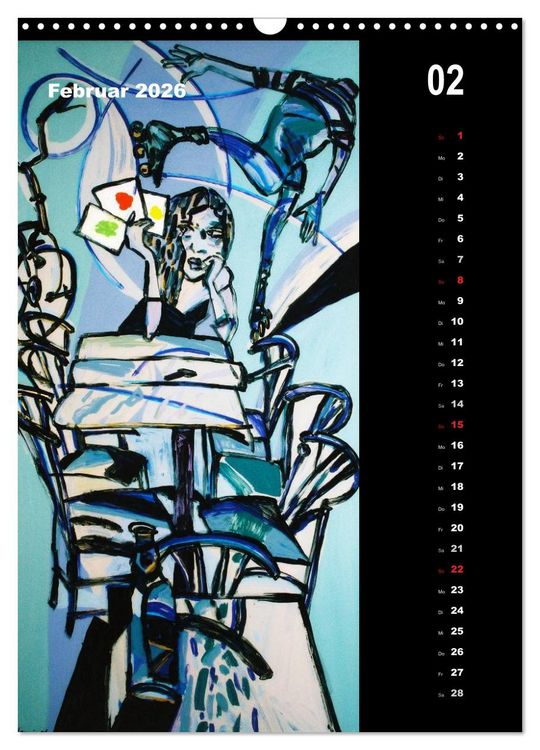 Produktbild: Wolf-Dieter Pfennig Kalender (Wandkalender 2026 DIN A3 hoch), CALVENDO Monatskalender