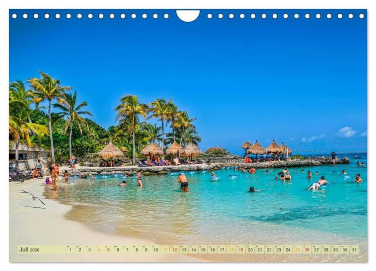 Produktbild: Mexiko - verliebt in ein atemberaubendes Land (Wandkalender 2026 DIN A4 quer), CALVENDO Monatskalender