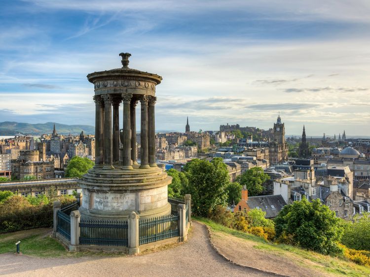 Produktbild: CALVENDO Puzzle Edinburgh Calton Hill | 1000 Teile Lege-Gr&ouml;&szlig;e 64x48cm Foto-Puzzle f&uuml;r gl&uuml;ckliche Stunden