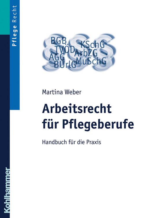 Produktbild: Arbeitsrecht f&uuml;r Pflegeberufe