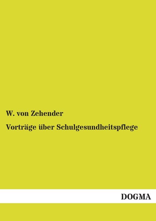 Produktbild: Vortr&auml;ge &uuml;ber Schulgesundheitspflege
