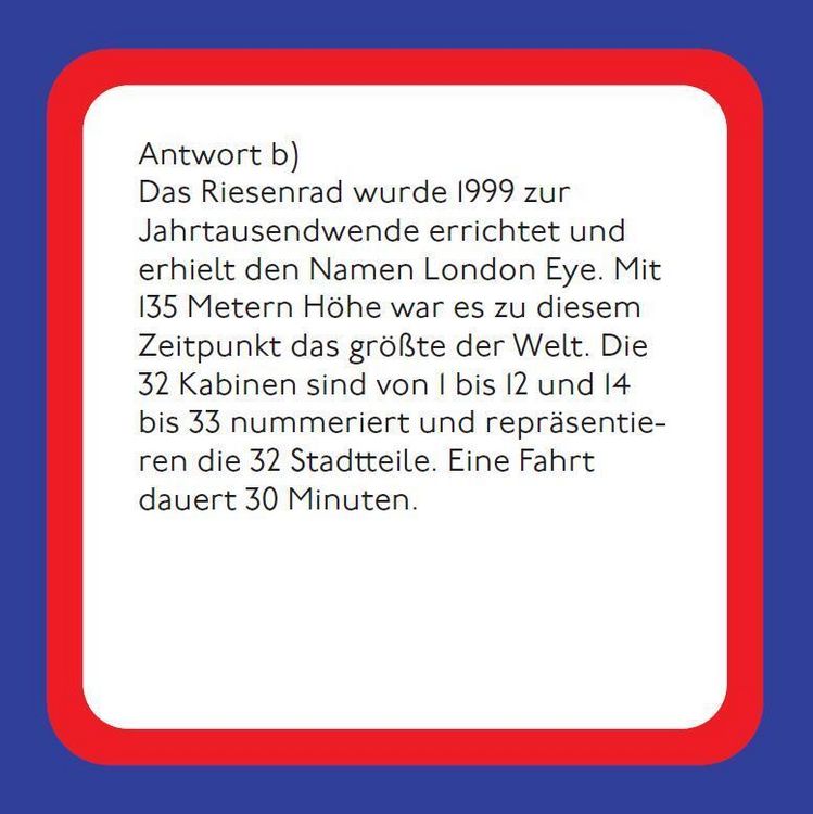 Produktbild: Das London-Quiz