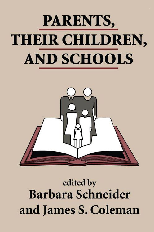 Produktbild: Parents, Their Children, And Schools