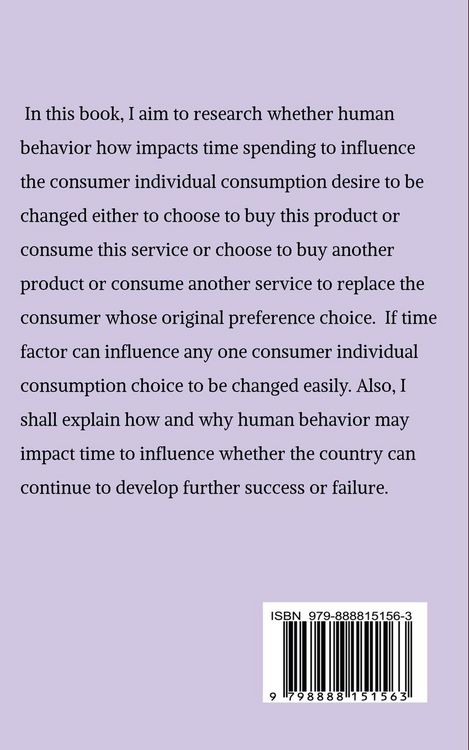 Produktbild: Learning Human Impacts Time Behavior