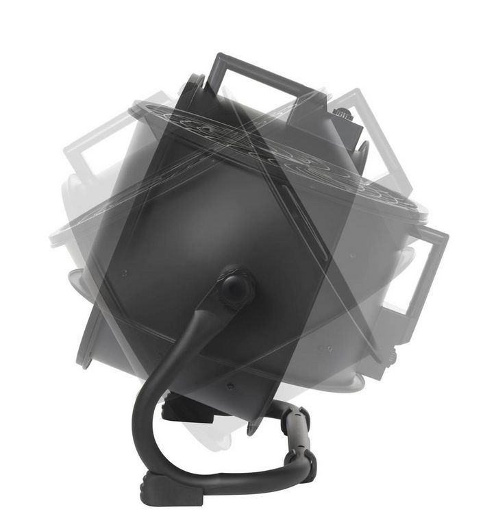 Produktbild: Sygonix Bodenventilator 120W (&Oslash; x H) 520mm x 530mm Schwarz Schwenkbar