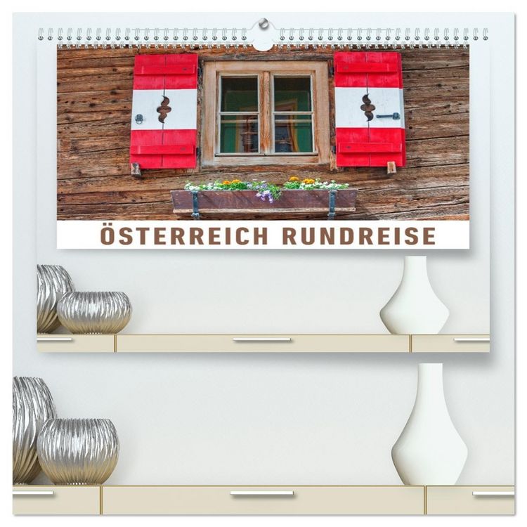 Produktbild: &Ouml;sterreich Rundreise (hochwertiger Premium Wandkalender 2026 DIN A2 quer), Kunstdruck in Hochglanz