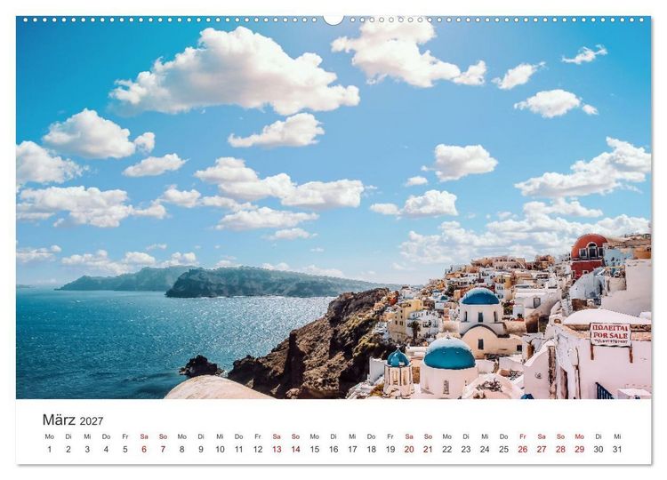Produktbild: Griechenland - Eine Reise durch das Land der Antike. (Wandkalender 2027 DIN A2 quer), CALVENDO Monatskalender