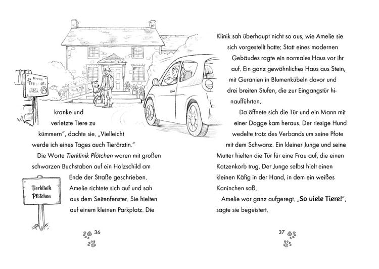 Produktbild: Tierklinik Pf&ouml;tchen (Band 1) - Ein verletztes K&auml;tzchen