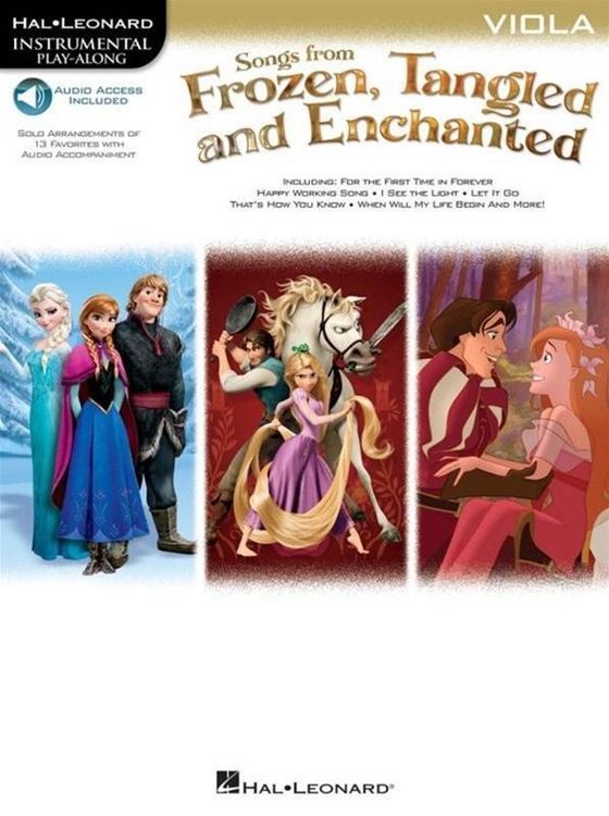 Produktbild: Songs from Frozen, Tangled and Enchanted: Viola