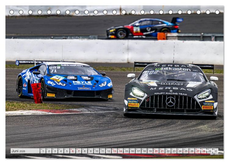 Produktbild: Schwaben Pfeile - STARS beim GT MASTERS (Tischkalender 2026 DIN A5 quer), CALVENDO Monatskalender