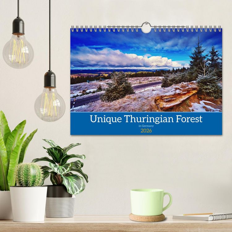 Produktbild: Unique Thuringian Forest (Wall Calendar 2026 DIN A4 landscape), CALVENDO 12 Month Wall Calendar