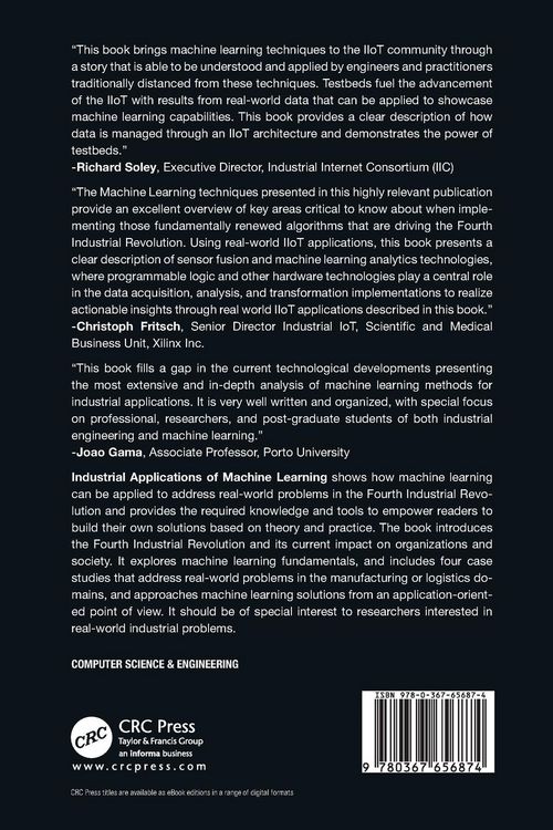Produktbild: Industrial Applications of Machine Learning