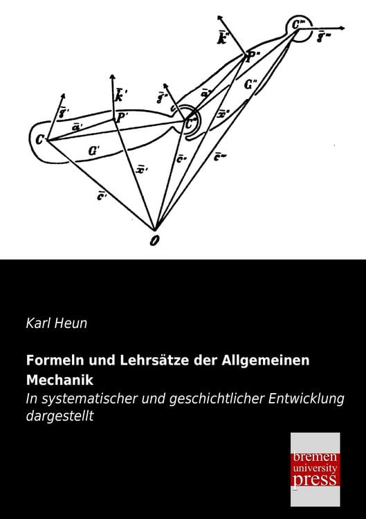 Produktbild: Formeln und Lehrs&auml;tze der Allgemeinen Mechanik