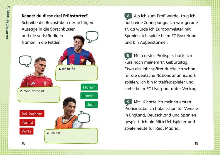 Produktbild: Kicker Kids, Lesen lernen mit Fu&szlig;ballr&auml;tseln,