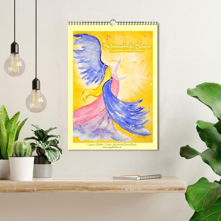 Produktbild: Schimmernde Boten (Wandkalender 2027 DIN A3 hoch), CALVENDO Monatskalender
