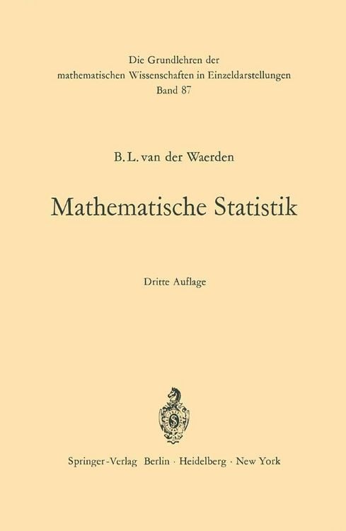 Produktbild: Mathematische Statistik