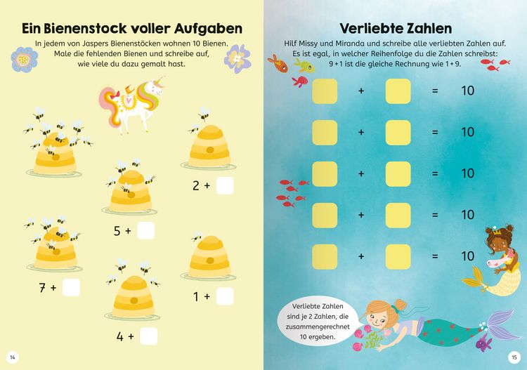 Produktbild: Einhorn-Akademie - Erstes Rechnen
