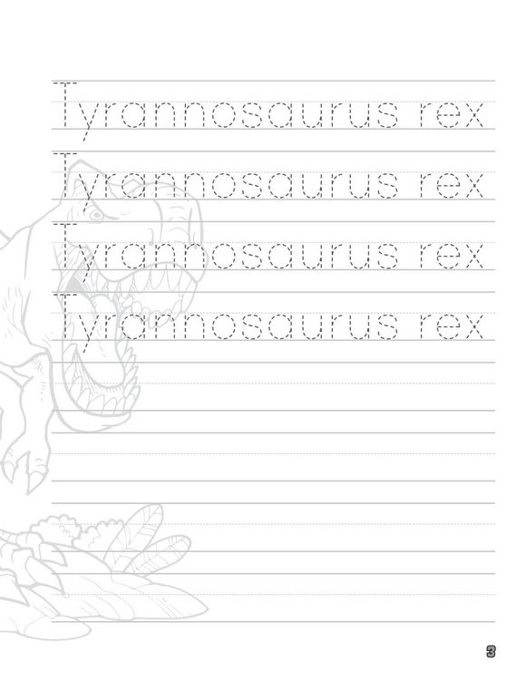 Produktbild: Practice Writing with Dinosaurs!