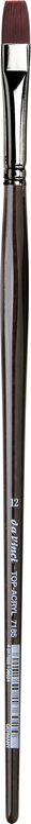 Produktbild: da Vinci Pinsel TOP-ACRYL, Serie 7185 Gr. 12, flach
