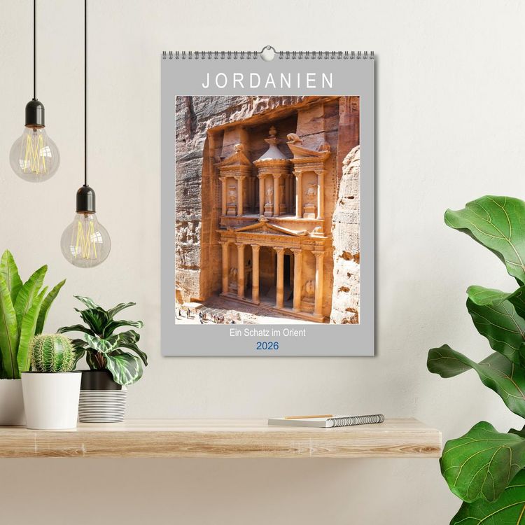 Produktbild: Jordanien ein Schatz im Orient (Wandkalender 2026 DIN A3 hoch), CALVENDO Monatskalender