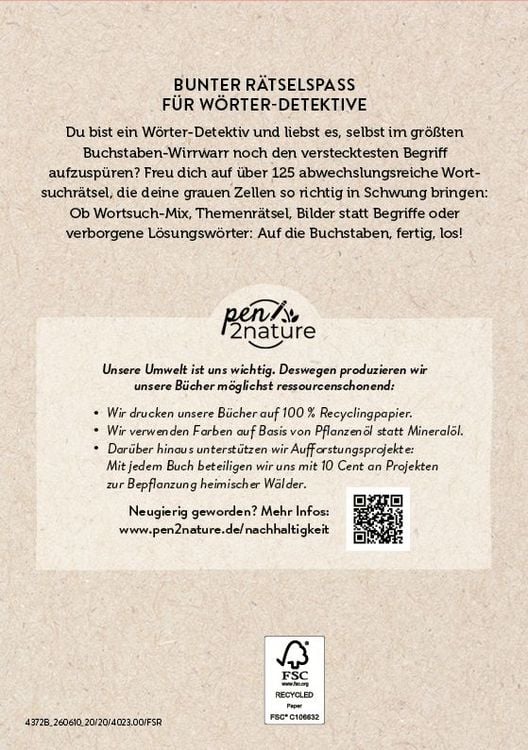 Produktbild: Wortsuchr&auml;tsel &bull; bunt und abwechslungsreich