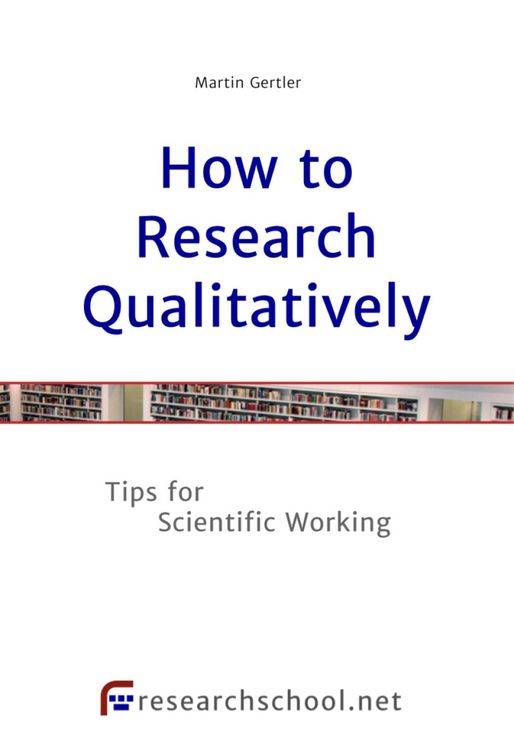 Produktbild: How to Research Qualitatively
