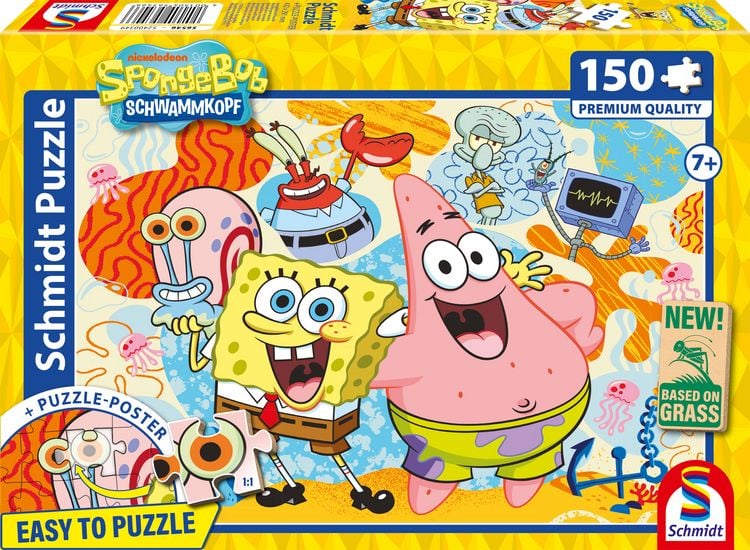 Produktbild: SpongeBob, Spongebob und Freunde 150 Teile