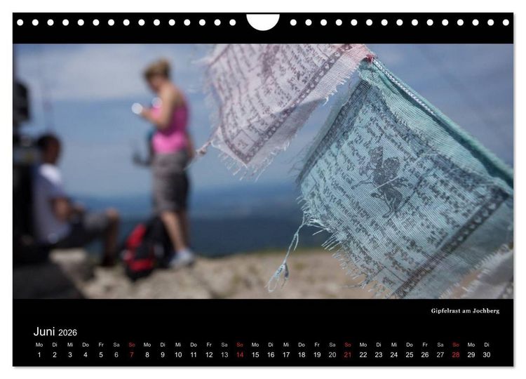 Produktbild: Unterwegs auf dem Maximiliansweg (Wandkalender 2026 DIN A4 quer), CALVENDO Monatskalender