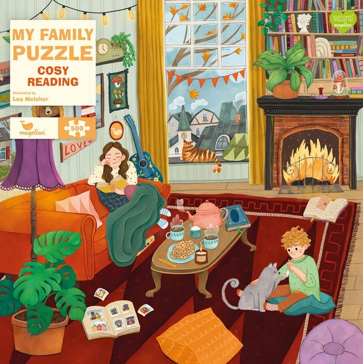 Produktbild: My Family Puzzle - Cosy Reading