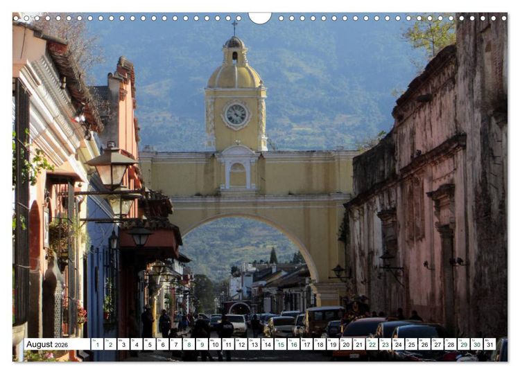 Produktbild: Guatemala - Buntes Herz der Mayas in Zentralamerika (Wandkalender 2026 DIN A3 quer), CALVENDO Monatskalender
