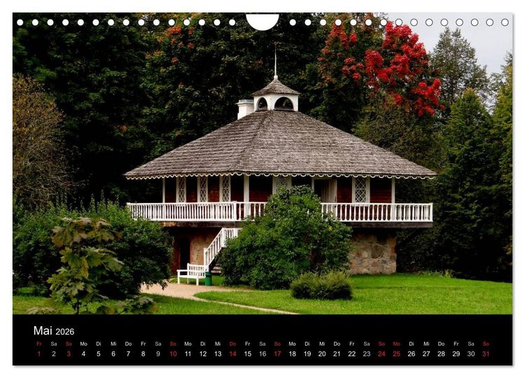 Produktbild: PUSCHKINS RUSSLAND (Wandkalender 2026 DIN A4 quer), CALVENDO Monatskalender
