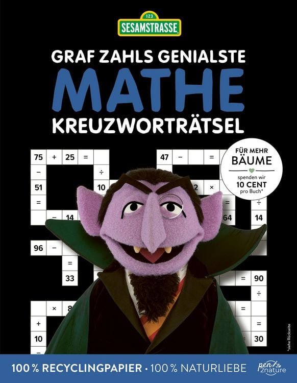 Produktbild: Graf Zahls genialste Mathe-Kreuzwortr&auml;tsel
