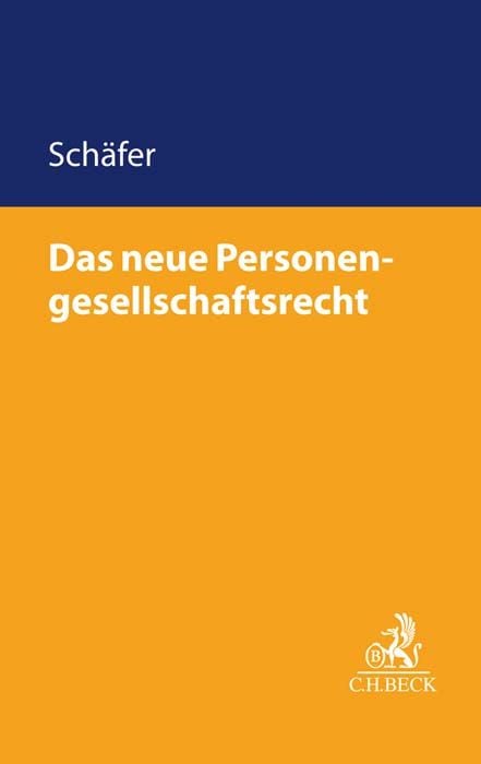 Produktbild: Das neue Personengesellschaftsrecht