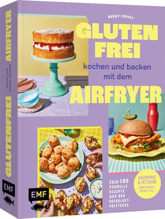 Produktbild: Glutenfrei kochen und backen mit dem Airfryer