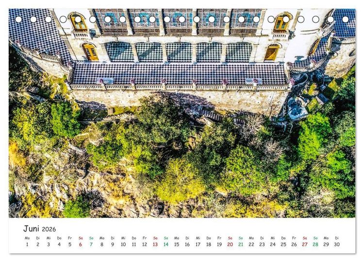 Produktbild: Mexico von oben (Tischkalender 2026 DIN A5 quer), CALVENDO Monatskalender