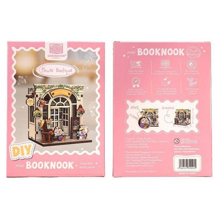 Produktbild: Mini-Booknook Flower Boutique