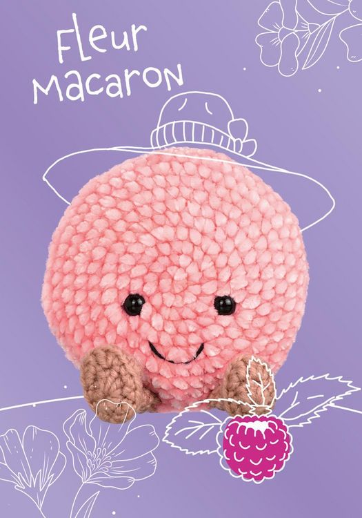 Produktbild: Amusing Lovables H&auml;kelset Fleur Macaron