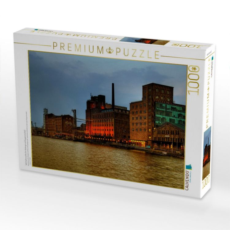 Produktbild: CALVENDO Puzzle Wehrhahnm&uuml;hle (im Hintergrund K&uuml;ppersm&uuml;hle) | 1000 Teile Lege-Gr&ouml;&szlig;e 64x48cm Foto-Puzzle f&uuml;r gl&uuml;ckliche Stunden