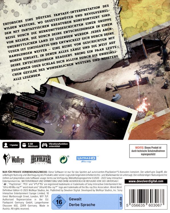 Produktbild: Weird West (Definitive Edition)