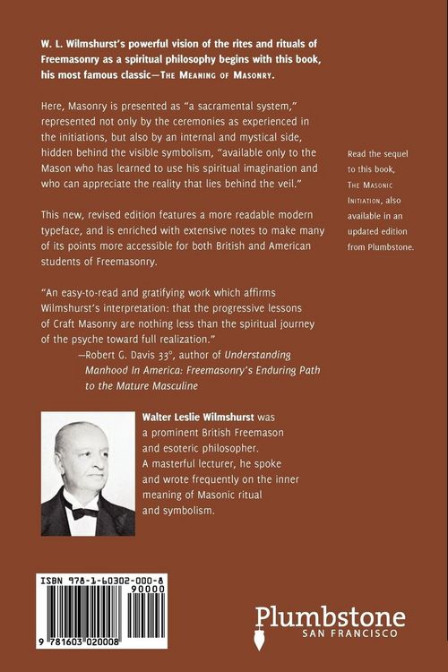 Produktbild: The Meaning of Masonry, Revised Edition