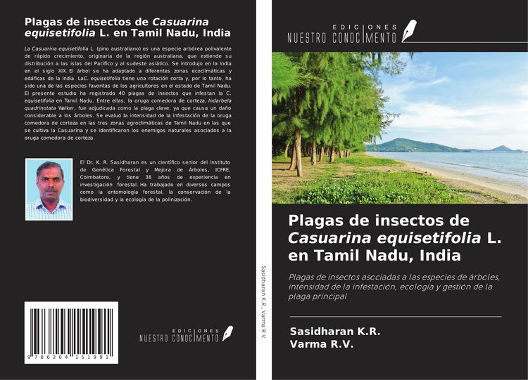 Produktbild: Plagas de insectos de Casuarina equisetifolia L. en Tamil Nadu, India