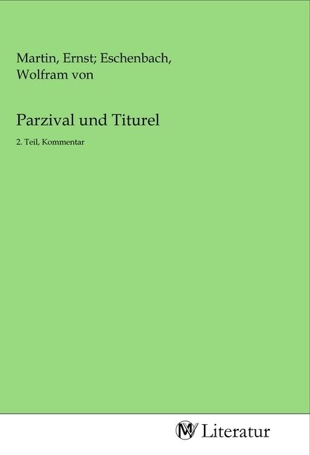 Produktbild: Parzival und Titurel